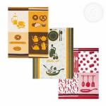 К-т полотенец "Готовим дома" 50*60 см - 3 шт. рогожка хлопок 100%