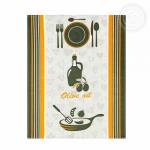 К-т полотенец "Готовим дома" 50*60 см - 3 шт. рогожка хлопок 100%