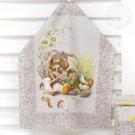 К-т полотенец "Лукошко" 50*60 см - 3 шт. рогожка хлопок 100%