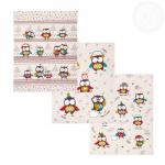 К-т полотенец "Мудрена" 50*60 см - 3 шт. рогожка хлопок 100%