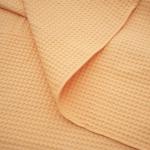 Вафельная накидка на резинке для бани и сауны Премиум женская с широкой резинкой цвет 131/3