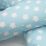 Наволочка бязь на подушку для беременных U-образная 1737/7 цвет бирюза