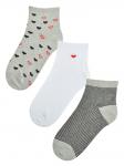 MY Носки женские средние MSM8М 3 пары
