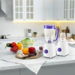 Блендер Kitfort КТ-3054-1 "2 в 1" бело-фиолетовый