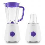 Блендер Kitfort КТ-3054-1 "2 в 1" бело-фиолетовый