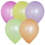 10"/25см Флуоресцентный ассорти 100шт"