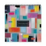 Альбом для эскизов на спирали ErichKrause® Абстракция, 295x295 мм, 40 листов