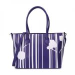 DW-860 Сумка (фиолетовый с белым)