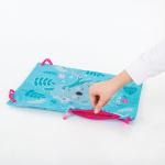 Мешок для обуви BRAUBERG PREMIUM, карман, подкладка, светоотр. элементы, 43х33 см, Koala, 270282