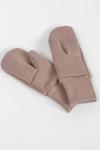 Варежки Оригами однотонные латте