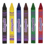 Восковые карандаши трехгранные утолщенные ЮНЛАНДИЯ "ЮНЛАНДИК НА ПРАЗДНИКЕ", НАБОР 6 цв., 227292