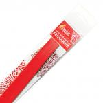 Бумага для квиллинга ОГНЕННО-КРАСНАЯ, 125 полос, 5х300мм, 130г/м, ОСТРОВ СОКРОВИЩ, 128768