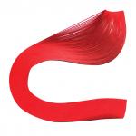 Бумага для квиллинга ОГНЕННО-КРАСНАЯ, 125 полос, 5х300мм, 130г/м, ОСТРОВ СОКРОВИЩ, 128768