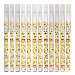 Фломастеры BRAUBERG Смайлики, 12 цв., вент.колп, корп с печ, пласт упак, увелич срок службы,150530