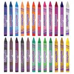 Восковые карандаши трехгранные ЮНЛАНДИЯ "ЮНЛАНДИК И МУДРЫЙ ЛИС", НАБОР 24 цв., 227291