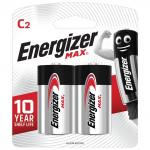Батарейки ENERGIZER Max, С (LR14, 14А) ,алкалиновые, КОМПЛЕКТ 2 шт, блистер, (ш/к 26809)