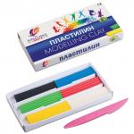 Пластилин классический ЛУЧ Классика,  6 цв., 120 г, со стеком, картонная упаковка, 12 с878-08