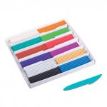 Пластилин классический ЛУЧ Престиж, 12 цв., 10 цв.+1 золото+1 серебро, 230 г, со стеком, 18 с1225-08