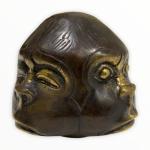 Голова обезьяны (четырехгранная)