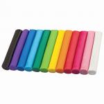 Пластилин классический BRAUBERG 12 цв., 200г, ВЫСШЕЕ КАЧЕСТВО, блистер, 103350