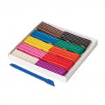 Пластилин классический ПИФАГОР "ЭНИКИ-БЕНИКИ" 10 цв., 200г, со стеком, картонная упаковка, 100972