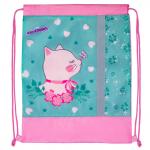 Мешок для обуви ЮНЛАНДИЯ, светоотражающая полоса, 47х37 см, Meow, 229170