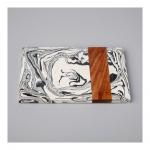 Доска сервировочная Zebra Marble 30,5*20,5*2,5см
