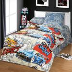 Детское постельное белье бязь артдизайн "дрифт"