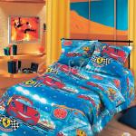 Детское постельное белье бязь артдизайн "ралли"