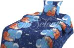 Детское постельное белье Шуйская бязь "кот на крыше"