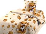 Детское постельное белье Шуйская бязь лисенок в листве