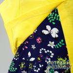 *Платье (съемная брошь)