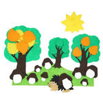 Липучки "Грибная полянка"