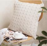 Декоративная вязанная наволочка на подушку VDD885