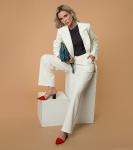 Брюки палаццо цвет айвори (Бр-56-1)