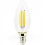 Лампа светодиодная Ecola globe   LED 360° filament прозр. нитевидный шар