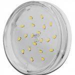 Лампа светодиодная Ecola Light GX53 LED прозрачное стекло