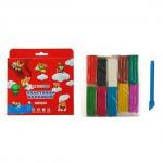 Набор пластилина детского классического "Цветик", со стеком, 10 цветов, 150 гр