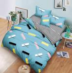 КПБ AN SHENG односторонний (расцветка - верх пододеяльника) ANS001