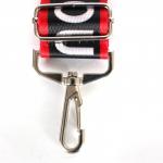 Плечевой ремень (стропа)  ADEL-239/регулируемый,  макс длина 120см,  надпись черн/красный 240117