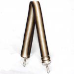 Плечевой ремень (стропа)  ADEL-239/регулируемый,  макс длина 120см,  полосы корич/беж 240111