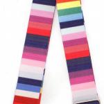 Плечевой ремень (стропа)  ADEL-239/регулируемый,  макс длина 120см,  радуга 240105