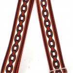 Плечевой ремень (стропа)  ADEL-239/регулируемый,  макс длина 120см,  цепочка/корич 240101