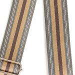 Плечевой ремень (стропа)  ADEL-239/1/регулируемый,  макс длина 120см,  полоса серый/беж 235577