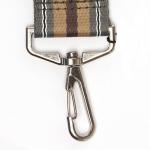 Плечевой ремень (стропа)  ADEL-239/1/регулируемый,  макс длина 120см,  полоса серый/беж 235577