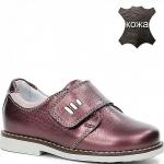 053958 бордо Туфли закрытые для девочек (27-29)/6