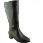 0744X черн Сапоги деми женские (36-41)/8