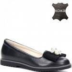 0631000G черн кожа Туфли для девочек (32-37)/6