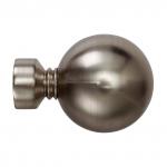 *Карниз двухрядный раздвижной 16/19 мм Шар Большой