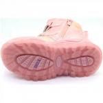 15607-6 роз Ботинки деми для девочек (27-32)/8